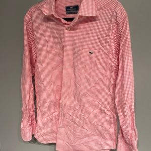 Men Vineyard Vines Classic Fit Tucker Shirt - Medium